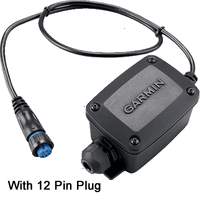 GARMIN 010-11613-10 Xdcr Adapter, wire block to 12pin sndr.