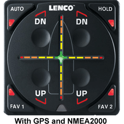 LENCO 15504-101 Auto Glide Kit, Single Act No GPS/No N2K