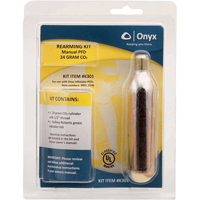ONYX 135000-701-999-12 Rearming Kit (models 3001, 3100, 3301)