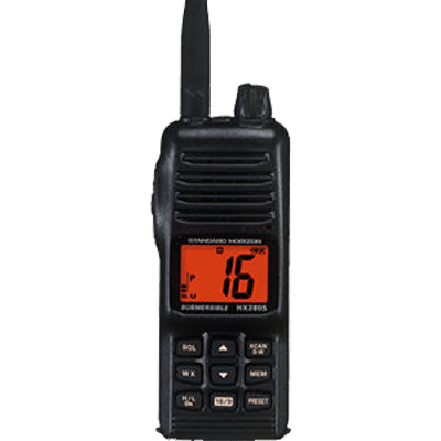 STANDARD HORIZON HX380 VHF-HH, 5 Watt, w/Land Mobile Channels