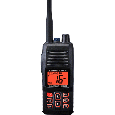 STANDARD HORIZON HX400IS VHF-HH, 5 Watt, Land Mob., Intrins. Safe