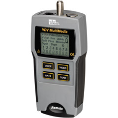 IDEAL INDUSTRIES 33-856 VDV MULTIMEDIA VOICE, DATA AND VIDEO TESTER