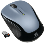 LOGITECH 910-002332 Wireless Mouse M325 (Light Silver)