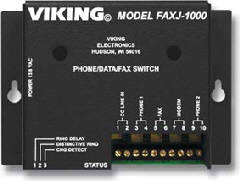 VIKING FAXJ-1000 FAXJACK PHONE/FAX SWITCH