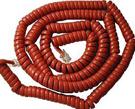 CABLESYS GCHA444025-FCR HANDSET CORD 25',CHERRY RED