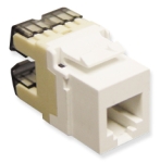 ICC IC1076F0WH 6P6C High Density Modular Connector White