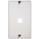 ICC IC107FFWWH Wall Plate Phone Flush 1-Port White