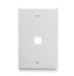 ICC IC107LF1WH Face Plate Oversized 1-Port White