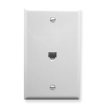 ICC IC630E60WH Wall Plate Voice 6P6C White