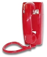 VIKING K-1900-W2 HOT LINE WALL PHONE (RED)