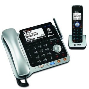 AT&T TL86109 CORDED/CORDLESS TELEPHONE/ANSWERING SYSTEM WITH BLUETOOTH WIRELESS TECHNOLOGY