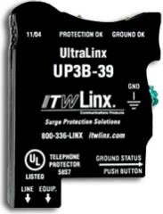 ITW LINX UP3B-39 ULTRALINX 66 BLOCK TELEPHONE PROTECTOR