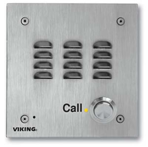 VIKING W3000-EWP HANDSFREE DOORBOX-STAIN STEEL WITH ENHANCED WEATHER PROTECTION