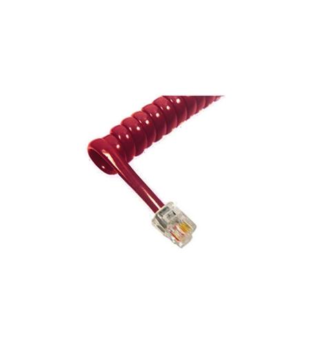 CABLESYS GCHA444012-FCR / 12' RED Handset Cord