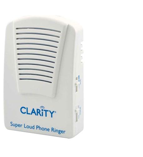 CLARITY SR-100 55173 Super Phone Ringer 95dB WHITE