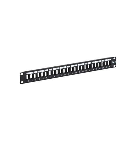 ICC IC107BP241 PATCH PANEL, BLANK, HD, 24-PORT, 1 RMS