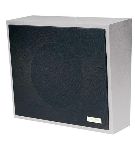 VALCOM V-1052C 8in Amplified Wall Speaker, Metal, Black