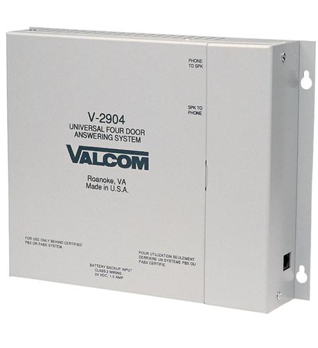 VALCOM V-2904 Door Answer Device -4Door