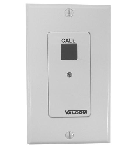VALCOM V-2991-W Call in switch w/volume control, white