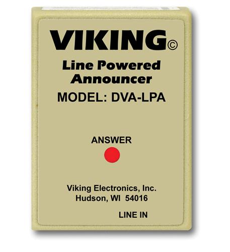 VIKING DVA-LPA Phone Line Powered Digital Voice