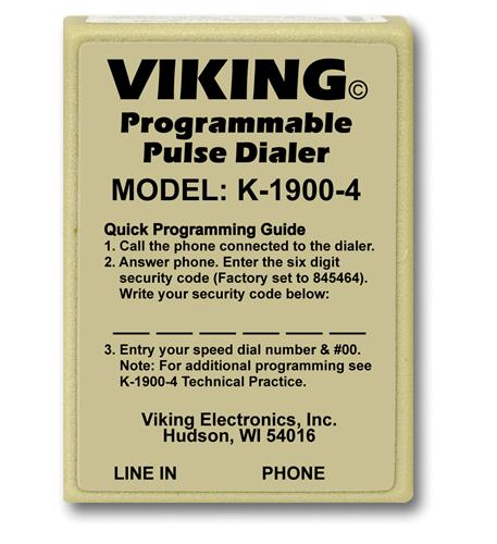 VIKING K-1900-4 Hot Dialer with Pulse