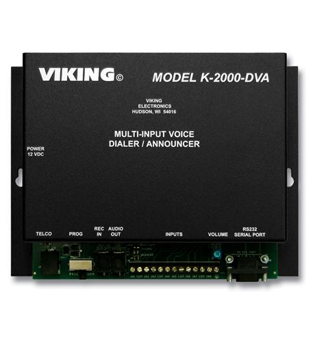VIKING K-2000-DVA Multi-input Voice Dialer/Announcer