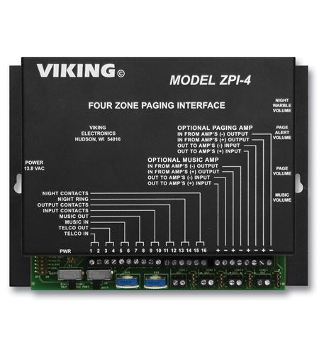 VIKING ZPI-4 Multi-Zone Paging Interface