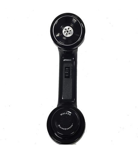 CLARITY W6-500M-NC-1-00 Special Needs Handset in Black