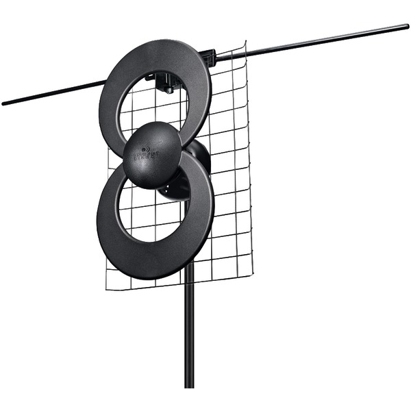 ANTENNAS DIRECT C2-V-CJM ClearStream 2V UHF/VHF Indoor/Outdoor DTV Antenna with 20” Mount
