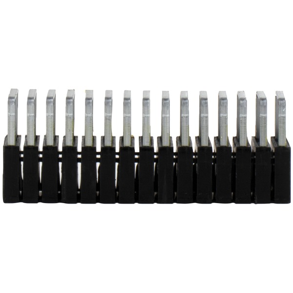 ARROW 591189BL Black T59 Insulated Staples for RG59 quad & RG6, 5/16” x 5/16”, 300 pk