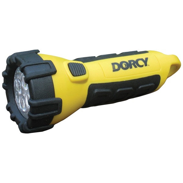 DORCY 41-2510 55-Lumen 4-LED Carabiner Waterproof Flashlight
