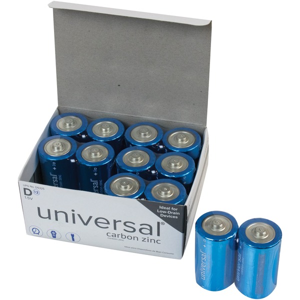UPG D5325/D5925 Super Heavy-Duty Battery Value Box (D; 12 pk)