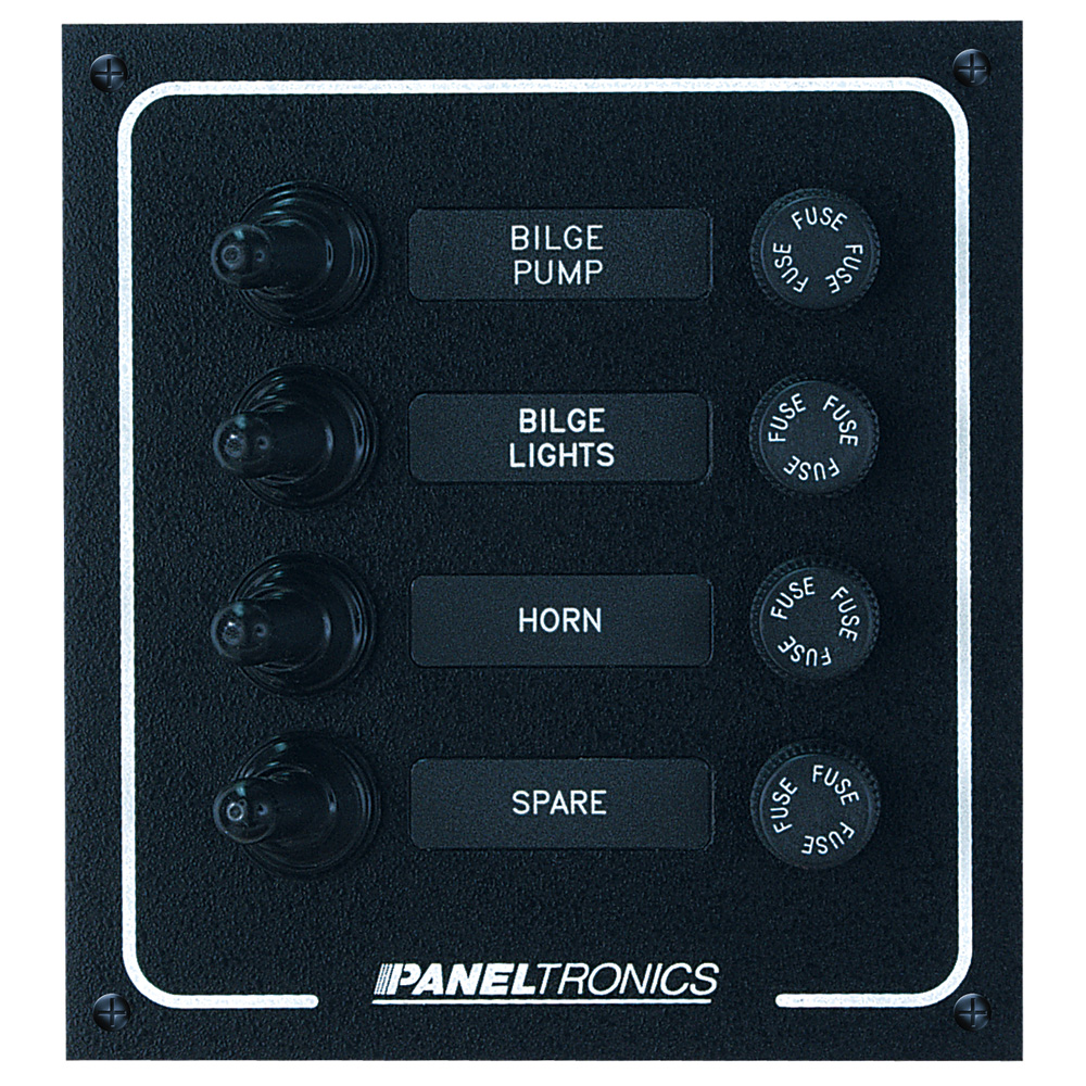 PANELTRONICS 9960005B WATERPROOF DC 4 POSITION BOOTED TOGGLE & FUSE