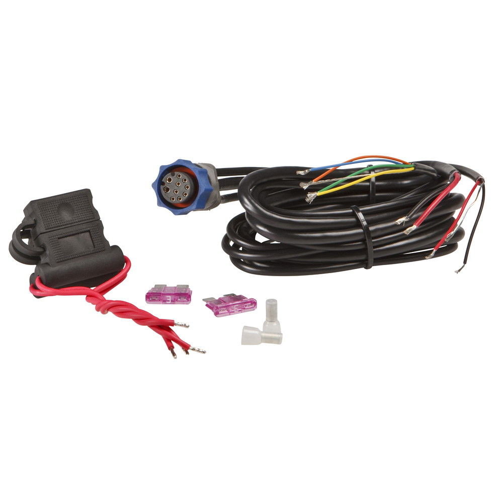 LOWRANCE 000-0127-08 PC-27BL POWER CABLE WITH NMEA