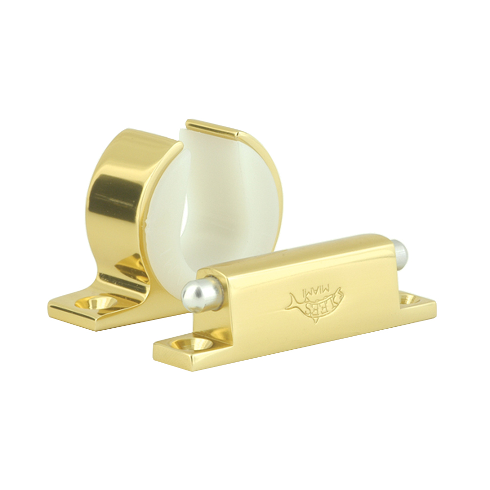 LEES MC0075-1050 ROD AND REEL HANGER SET - PENN INTERNATIONAL 50 - BRIGHT GOLD