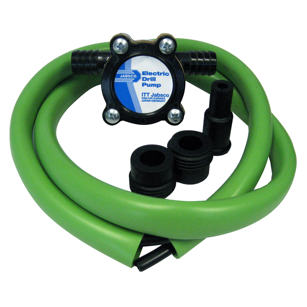 JABSCO 17215-0000 DRILL PUMP KIT WITH HOSE