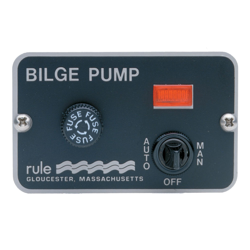 RULE 41 DELUXE 3 WAY PANEL LIGHTED SWITCH F/ AUTO FLOAT