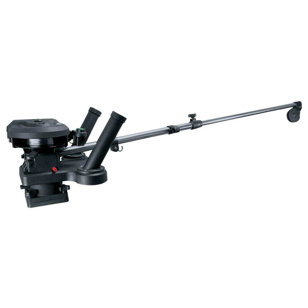 SCOTTY 1116 PROPACK 60” TELESCOPING ELECTRIC DOWNRIGGER WITH DUAL ROD HOLDERS AND SWIVEL BASE