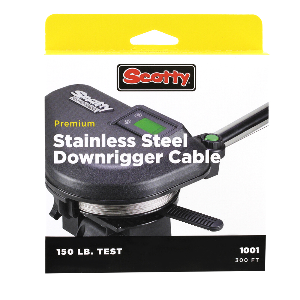 SCOTTY 1001K 300FT PREMIUM STAINLESS STEEL REPLACEMENT CABLE