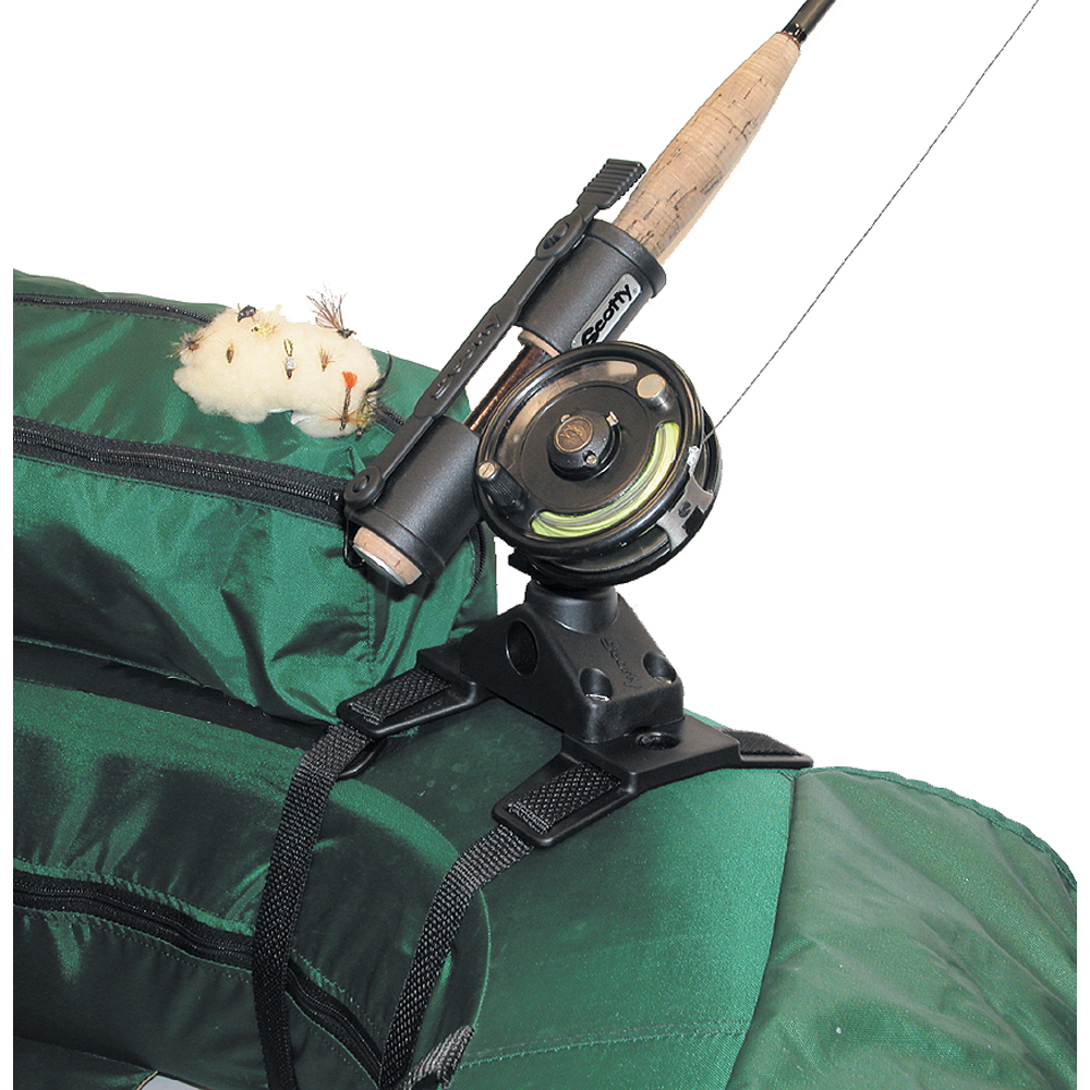 SCOTTY 267 FLY ROD HOLDER WITH 266 FLOAT TUBE MOUNT