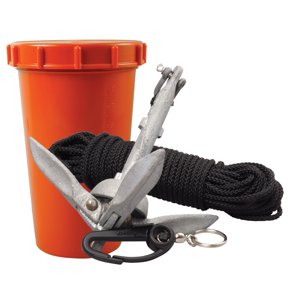 SCOTTY 797 ANCHOR PACK WITH 1.5 LB ANCHOR & 50' LINE WATERTIGHT