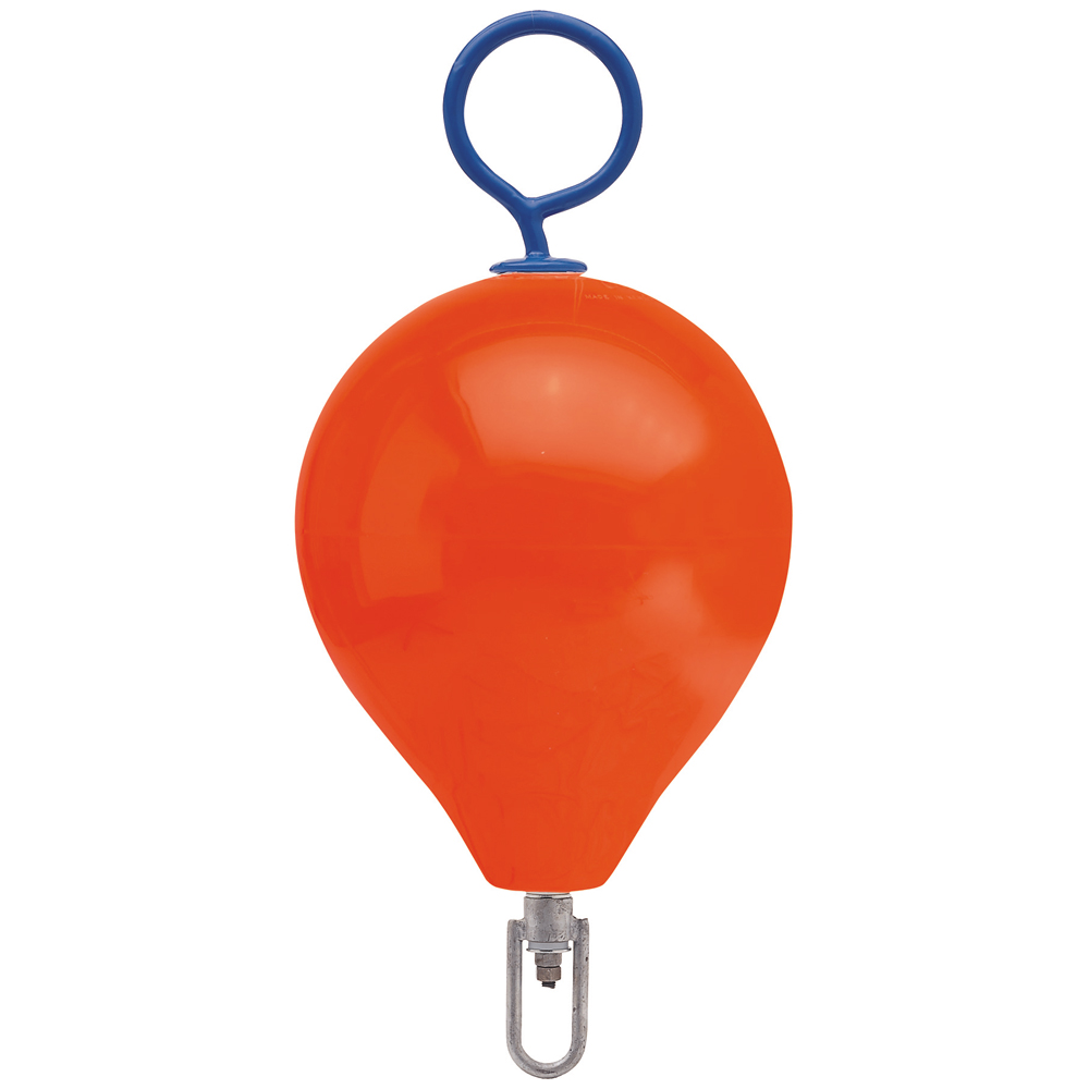POLYFORM CM-2-RED MOORING BUOY WITH IRON 13.5” DIAMETER RED