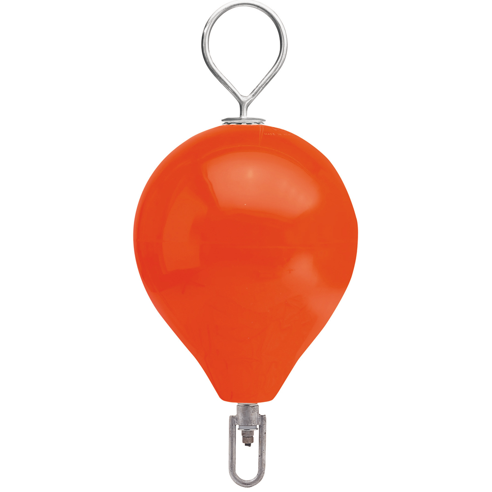 POLYFORM CM-2SS-RED MOORING BUOY WITH SS 13.5” DIAMETER RED