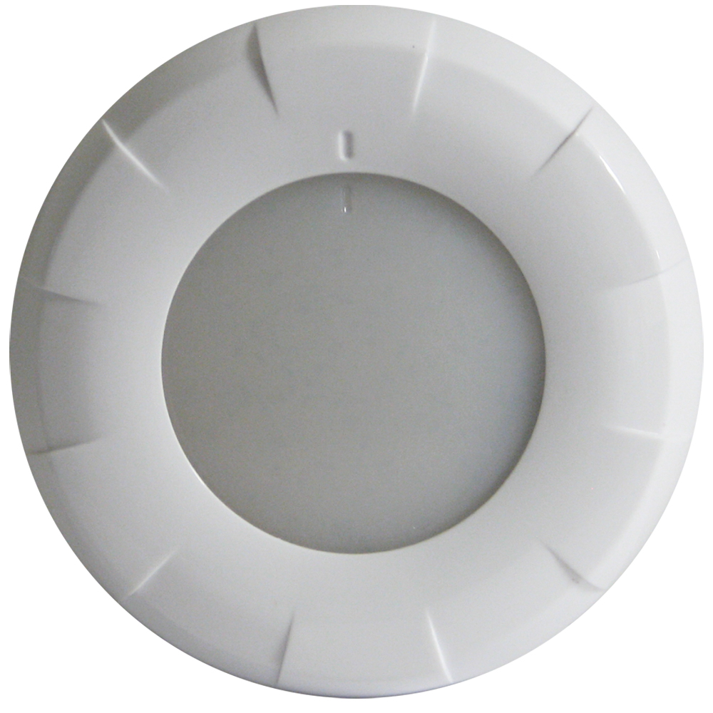 LUMITEC 101077 AURORA LED DOME LIGHT - WHITE FINISH - WHITE DIMMING