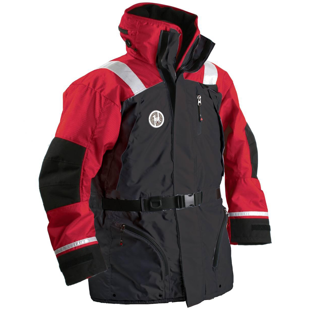 FIRST WATCH AC-1100-RB-S AC-1100 FLOTATION COAT - RED/BLACK - SMALL