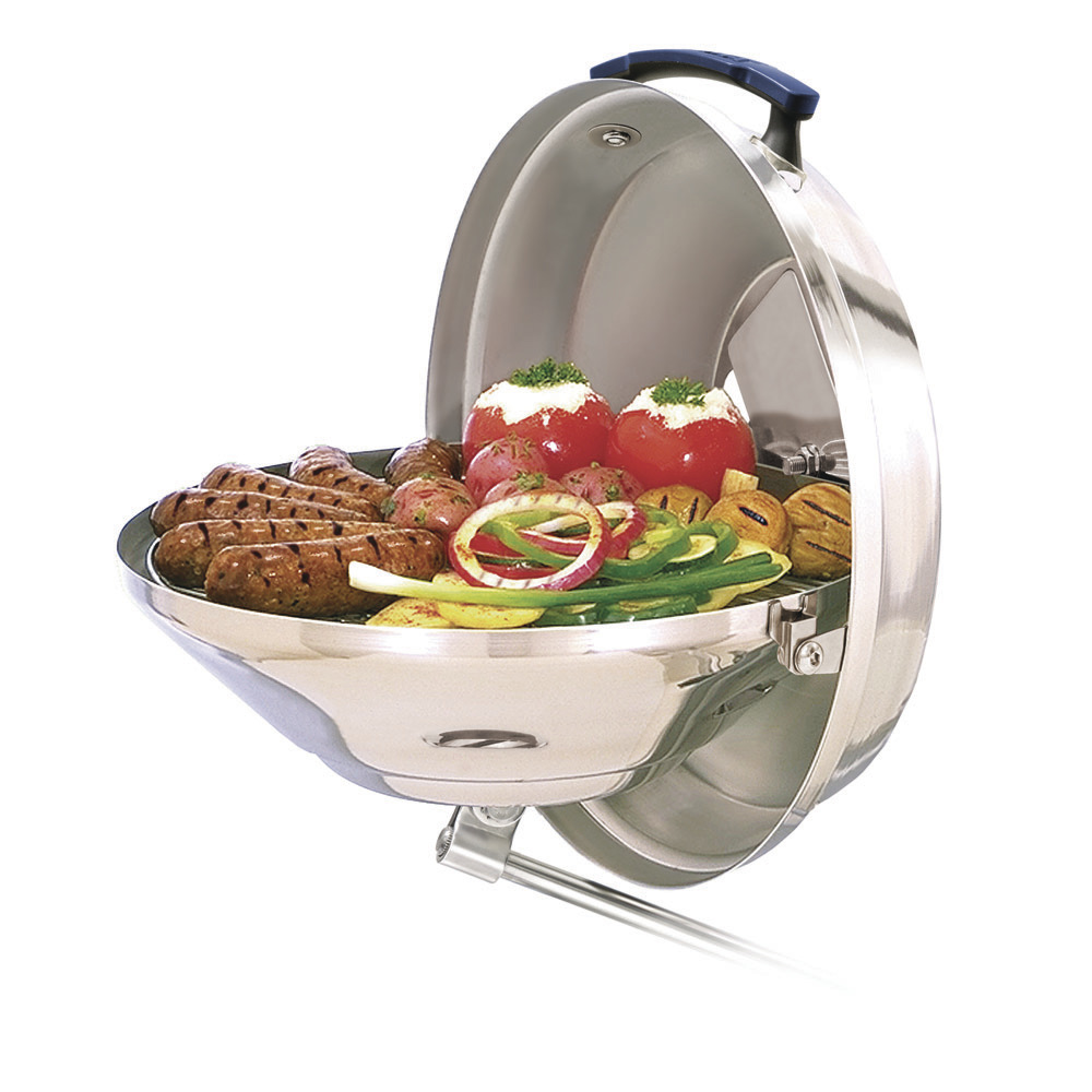 MAGMA A10-104 MARINE KETTLE CHARCOAL GRILL WITH HINGED LID