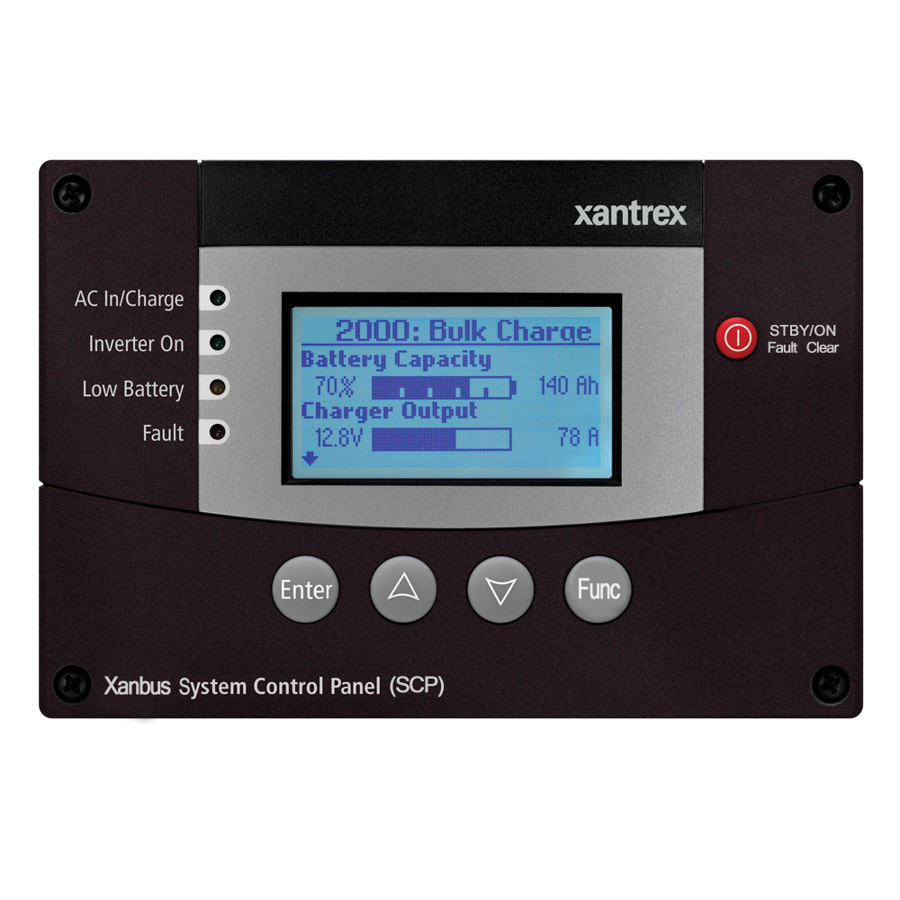 XANTREX 809-0921 XANBUS SYSTEM CONTROL PANEL (SCP) FOR FREEDOM SW2012/3012