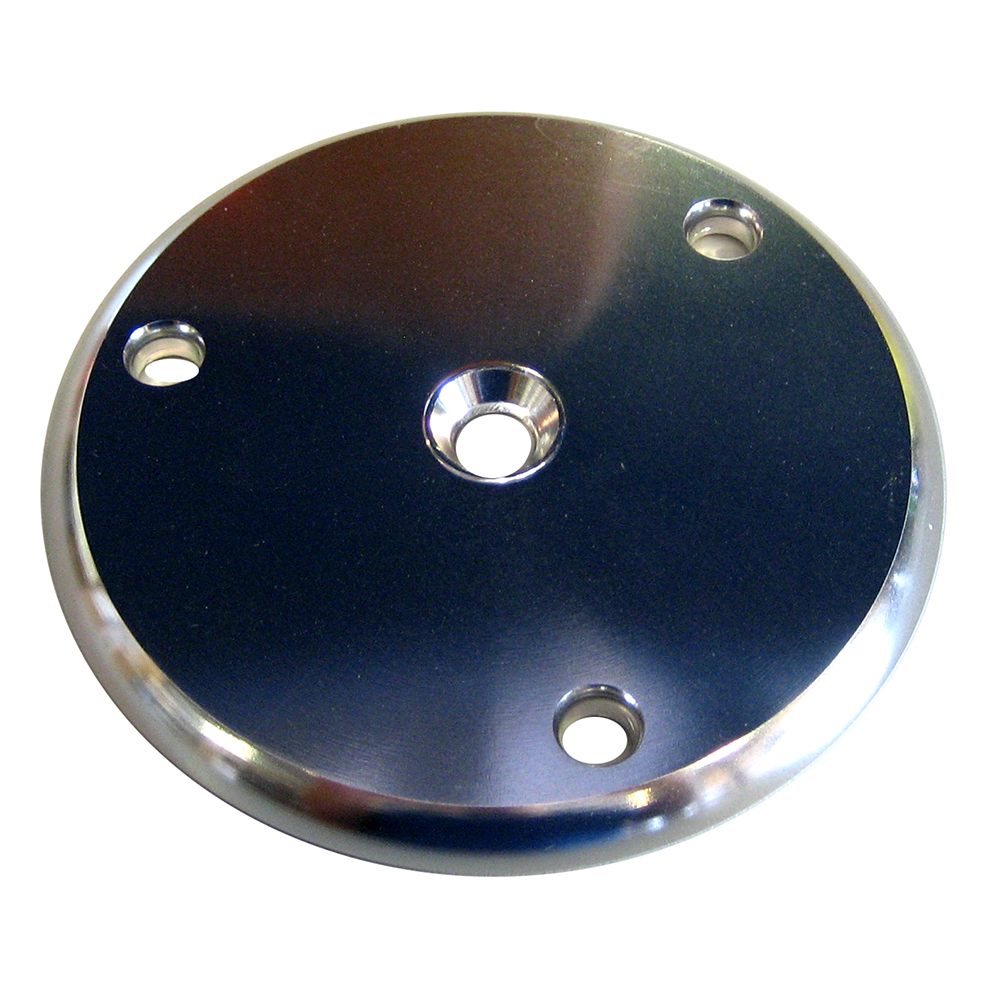 WAHOO 109 BACKING PLATE WITH GASKET - ANODIZED ALUMINUM