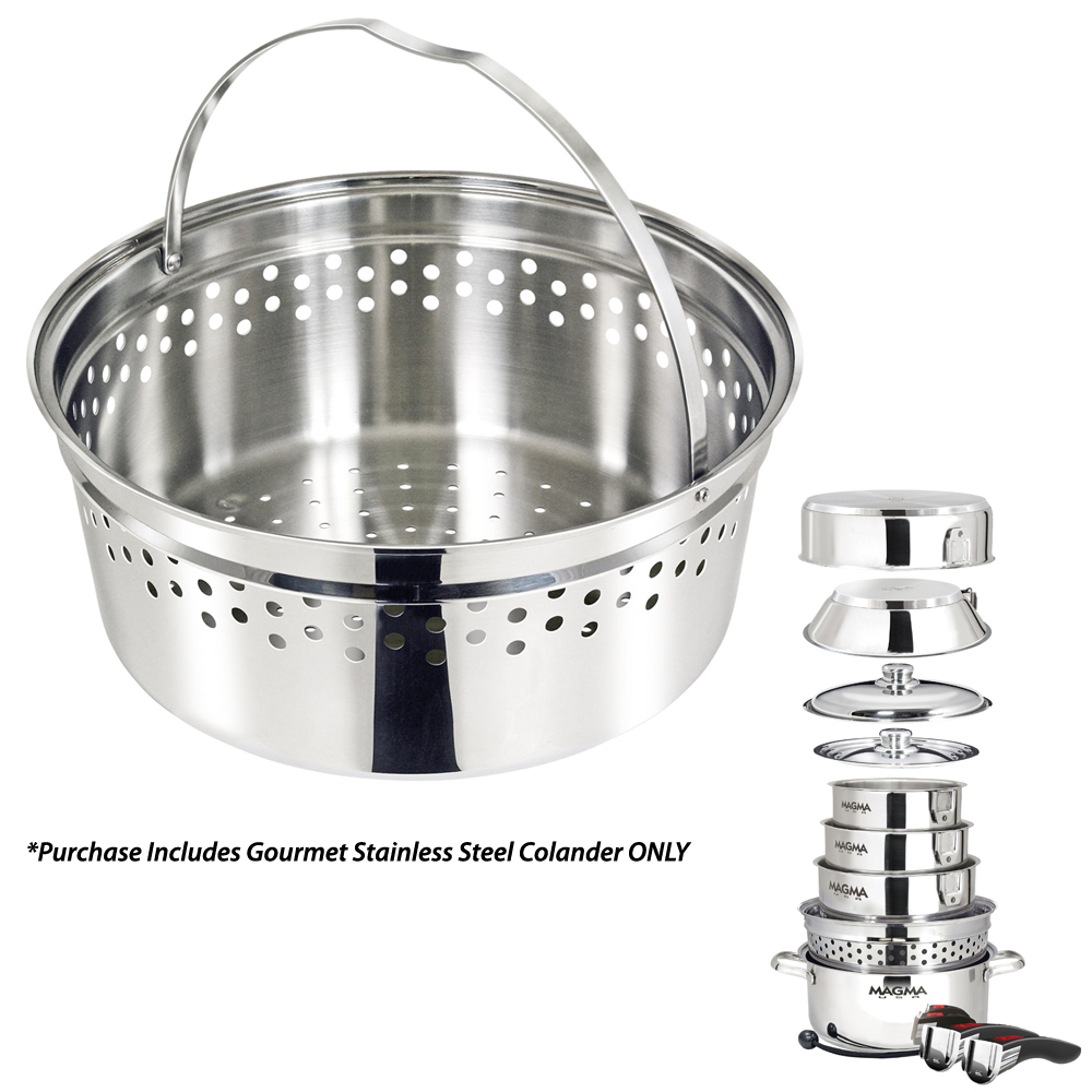 MAGMA A10-367 GOURMET STAINLESS STEEL COLANDER