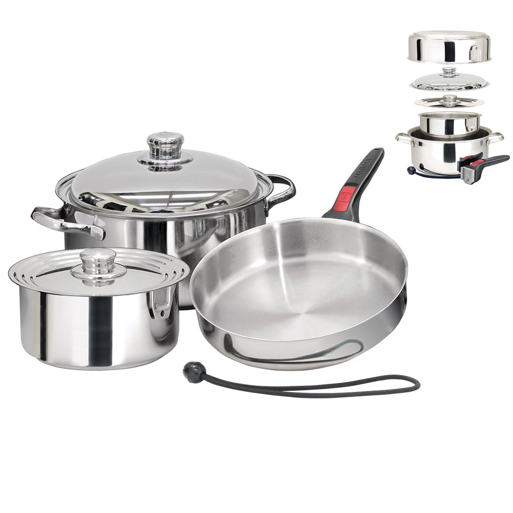 MAGMA A10-362-IND NESTABLE 7 PIECE INDUCTION COOKWARE